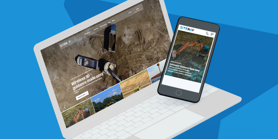 nouveau site SITENAV – FR sitenav 3D guidance